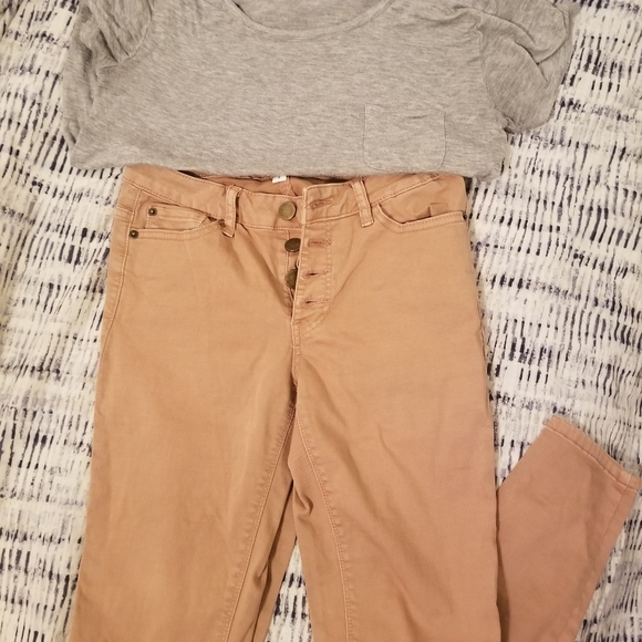 Pink Skinny Jeans - Picture 1 of 3